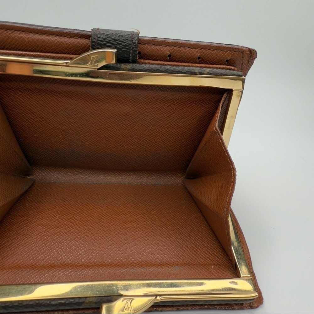 Louis Vuitton Brown Monogram French Purse Wallet Gold | Women’s | Used | - Picture 11 of 15